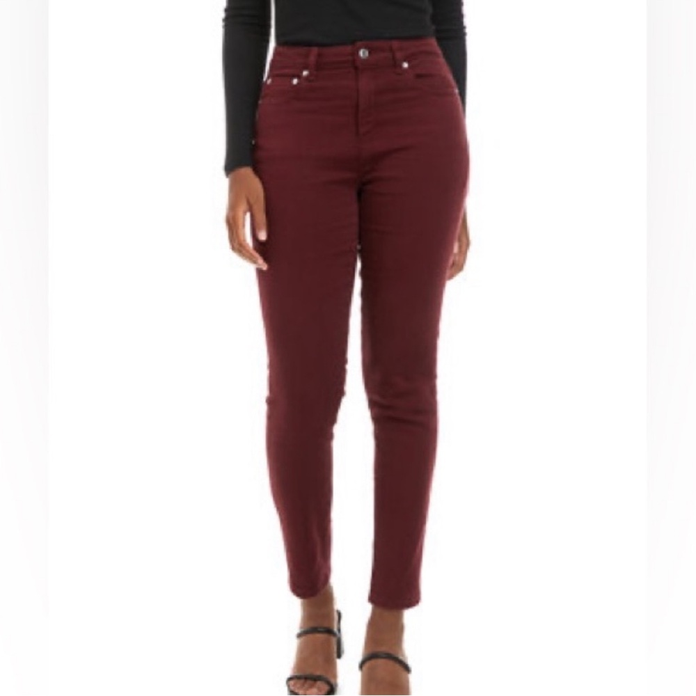 Michael Kors Merlot corduroy skinny leggings Size XS